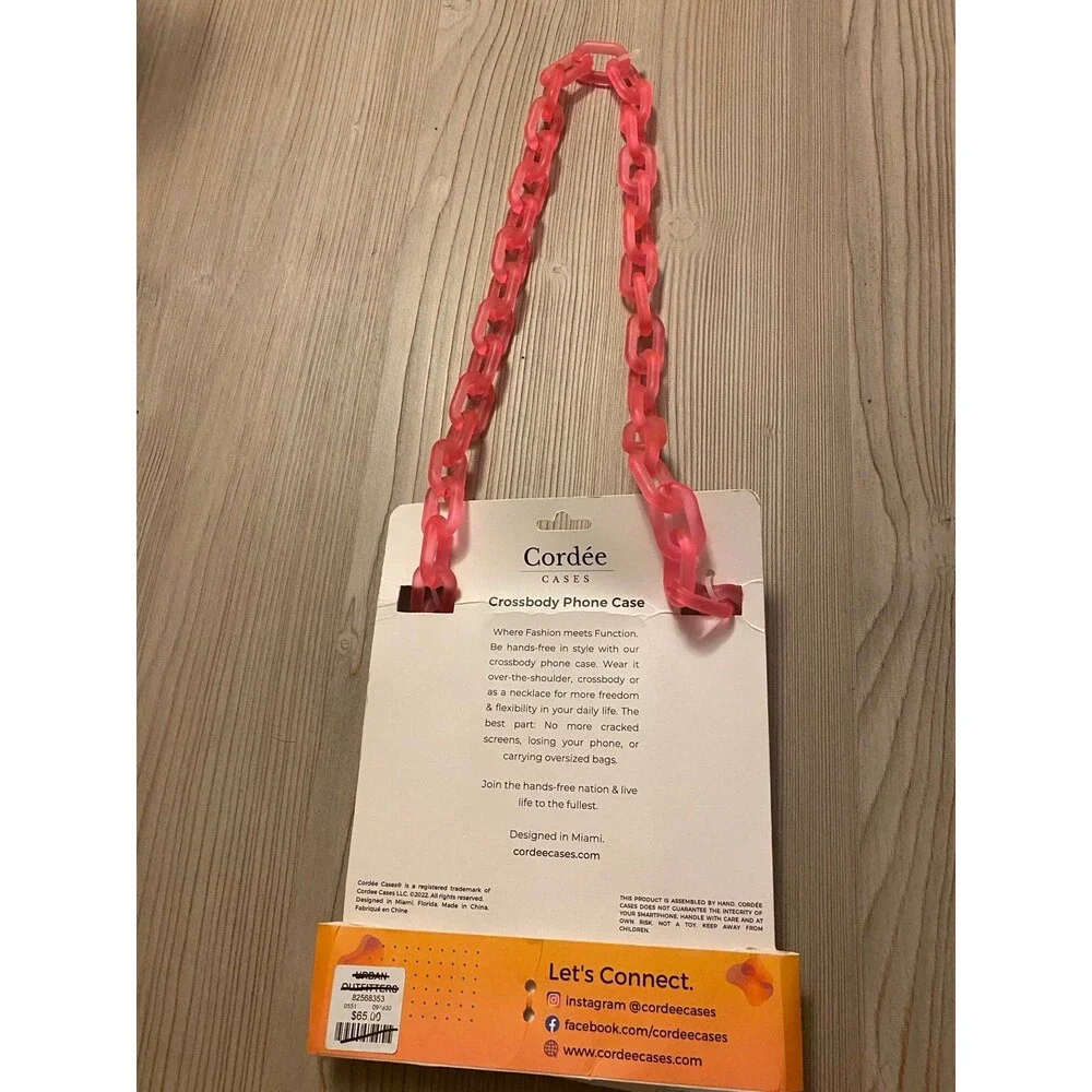 Apple cordée crossbody